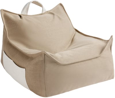 Wigiwama Outdoor Beanbag Chair / Zitzak - 80x70x50cm - Dune