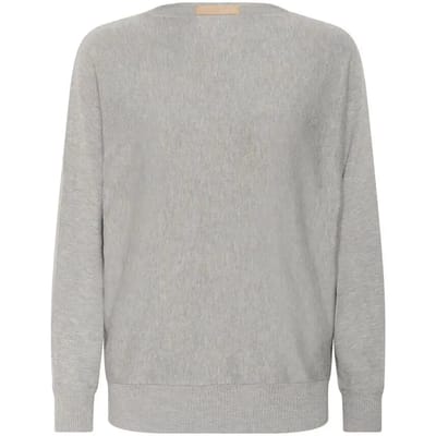Pullover CUannemarie Oversize fit light grey
