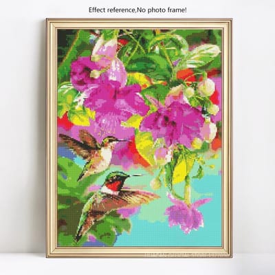 5D DIY diamant schilderij dier vogel volledige ronde borduurwerk verkoop strass afbeelding 20X30