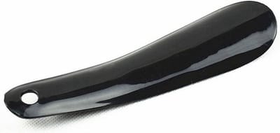 New Age Devi - 16cm Lichtgewicht Zwarte Schoenlepel - Voorkom Schade Aan Achterkant van Schoen