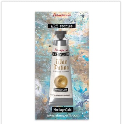 Stamperia - Wax Patina Heritage - Goud - 40ml
