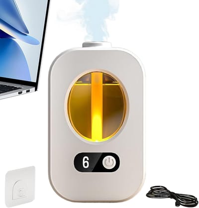KZQ Draagbare Aromadiffuser Zonder Water Oplaadbaar 6 Snelheden Stil Automatisch Voor Thuis Kantoor En Auto