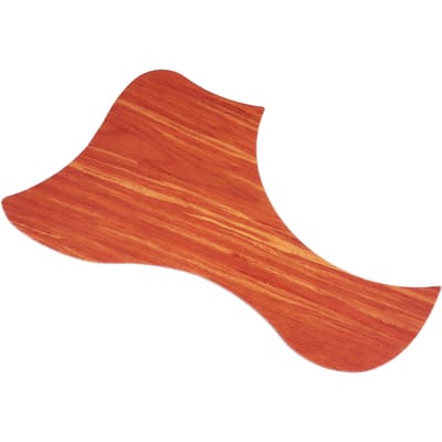 Akoestische Gitaar Slagplaat PVC Houtnerf Patroon Duurzame 3D Slagplaat Krasplaat Vogelvorm red