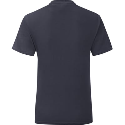 Fruit of the Loom Iconisch T-shirt voor heren (set van 5) (Deep Navy)