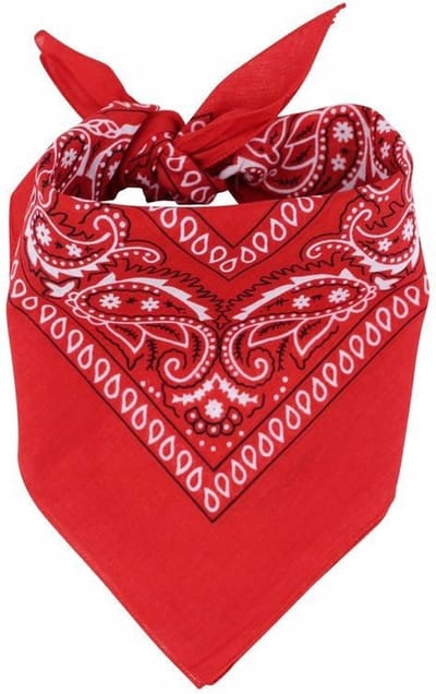 100x rode boeren zakdoek zakdoeken bandana 53x53cm
