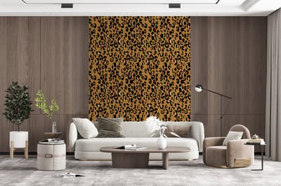 Behang - Fotobehang Panterprint - Luxe - Patronen - Breedte 165 cm x hoogte 220 cm