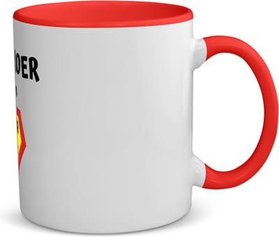 Akyol - mijn broer is mijn superheld koffiemok - theemok - rood - Broer - super broer - verjaardag - cadeautje voor broer - broer artikelen - kado - geschenk - 350 ML inhoud