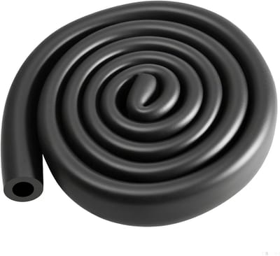 Flexibele Buisisolatie Schuimrubber - Geluids- en Warmte-Isolatie voor Leidingen (28 x 9 mm, 1.8m)