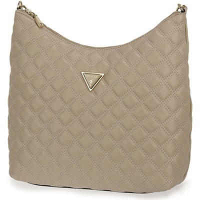 GUESS Schoudertas Giully Hobo Bag Light Beige