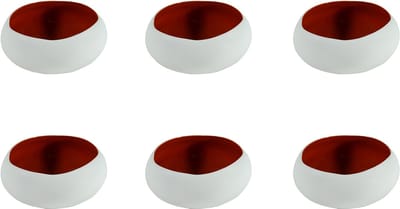 Medard de Noblat - Oslo Rust - Kleine Kom 12 cm - 6 delig - Stoneware