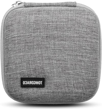 Opbergzak voor MacBook-oplader - Kleine tas voor laptopaccessoires, kabels, powerbank en reisorganizer in grijs