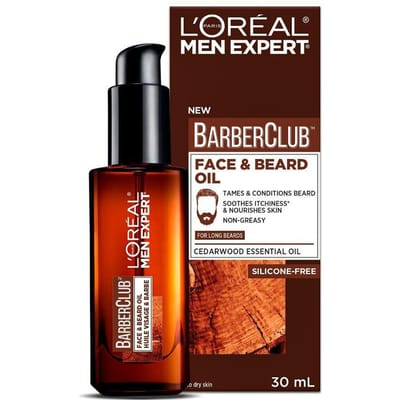 L'Oréal Paris L'Or&eacute;al Paris Men Expert Barber Club Long Beard &amp; Skin Oil 30 ml