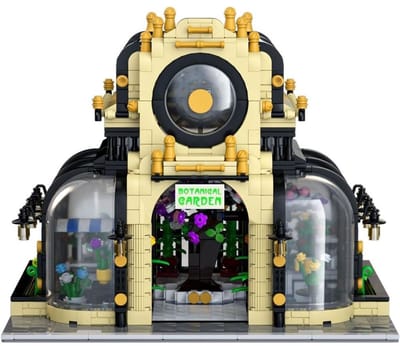 Mould King 16019 Novatown - Botanical Garden - 2147 onderdelen - Lego Compatibel - Bouwdoos