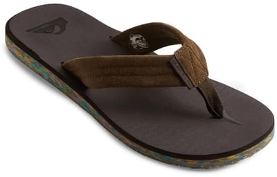 Quiksilver Carver Suede Recycled Sandalen Bruin EU 41 Man
