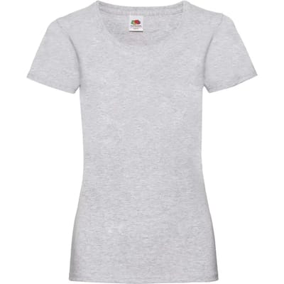 T-shirt dames Fruit of the Loom Valueweight