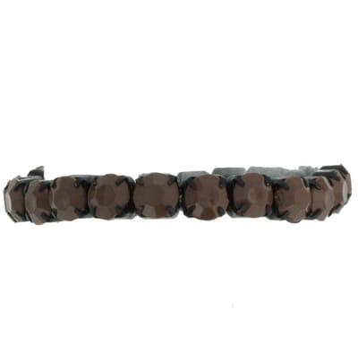 Behave - Rekarmband small circles bruin - Minimalistisch accent design