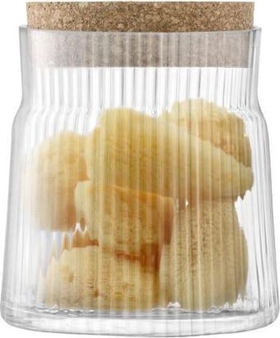 L.S.A. - Gio Line Voorraadpot 12,5 cm - Glas - Transparant