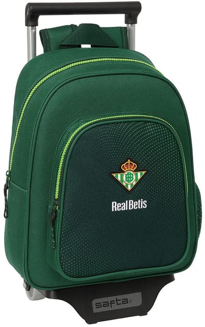 Safta Real Betis Balompie Water Resistent Rugzak Met Wielen Groen