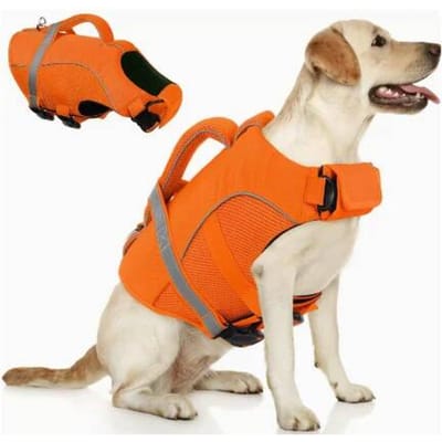 Hoge Drijvendheid Hondenzwemvest Verstelbaar Veiligheidszwemvest Voor Kleine Middelgrote Grote Honden Zwemactiviteiten (as the picture,XS)
