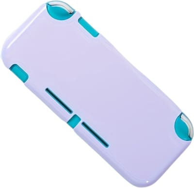 Livano Case Geschikt Voor Nintendo Switch - Hoes - Beschermhoes - Transparant - Accessoires - Paars