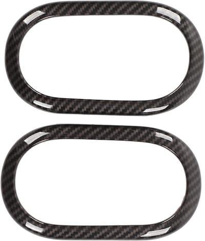 Dailygoods- Deurklink Bezel 2 Stuks - Hoogwaardig ABS - Vervanging voor Smart Fortwo - Interieur Deurgreep - Lichtgewicht - Duurzaam