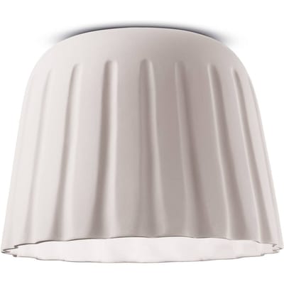 Ferroluce Plafondlamp Madame Gres keramiek hoogte 29 cm, wit