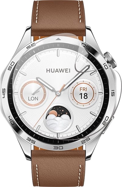 Screenprotector geschikt voor Huawei Watch GT 4 46mm - 1x FlexGuard Screen Protector