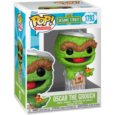 Sesame Street Sesame Street - Oscar The Grouch (Pop! Television) vinylfiguur 1793 Unisex Funko Pop! - Neutraal - Standard