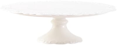 Dailygoods- Taartstandaard met voet - Keramiek - Cupcakehouder - Taartdisplay - Duurzaam - Ronde vorm - Taartplateau