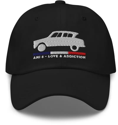 De2pktjes - Dad Pet “Ami 6 – Love & Addiction” | Citroën klassieker in streetwear stijl | Zwart