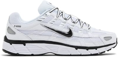 Nike P - Sneakers - Unisex - White Metallic Silver Black