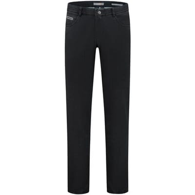 Com4 Broek Fine Structure Swing Front Donker Grijs / male
