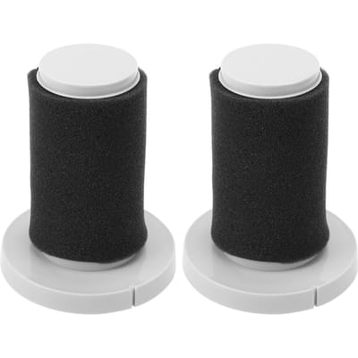 2 stuks Filter met Sponsdeksel Vervangingsaccessoire voor Deerma DX700 DX700S Stofzuiger black