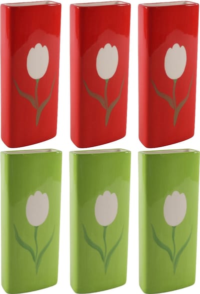 Svenska Living Radiatorbak luchtbevochtiger/waterverdamper - 6 st - 20 x 8 cm - porselein