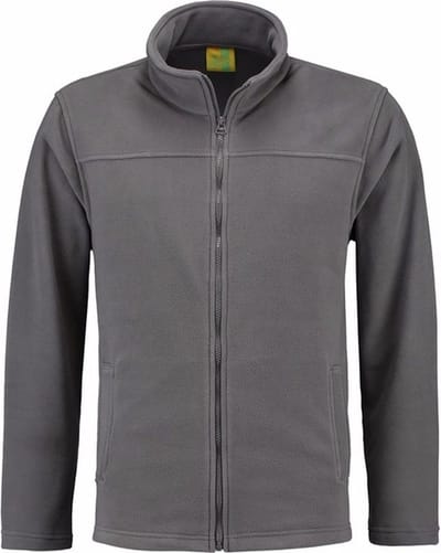 Fleece vest met rits Norway - Donkergrijs - voor volwassenen/heren - winter trui S