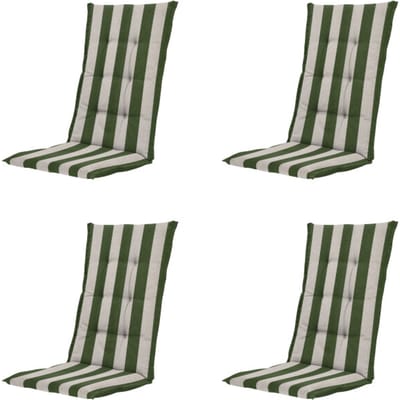 Madison kussen hoge rug amora - 123x50x5cm set van 4