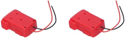 Dailygoods- Spanningsbeschermer 120VAC - 2 Stuks - Veiligheidsbescherming - Huishoudapparatuur - ABS Materiaal - Kortsluitvertraging 5-6 minuten - Stroombeveiliger