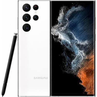 Samsung Galaxy S22 Ultra 5G 256GB Ontgrendeld Dual SIM Exynos 2200 12GB RAM S Pen 256GB wit