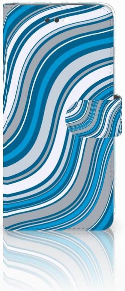 Apple iPhone 7 Plus | 8 Plus Telefoon Hoesje Waves Blue