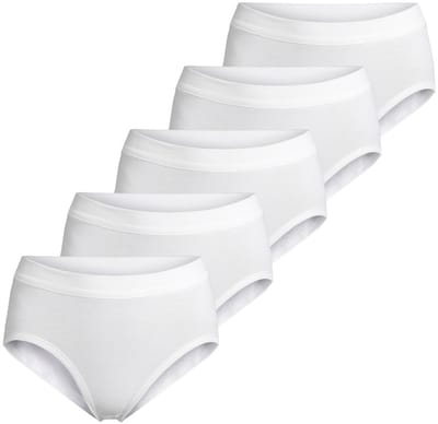 ESGE Dames hipster slip 5 pack Basic - à fines côtes