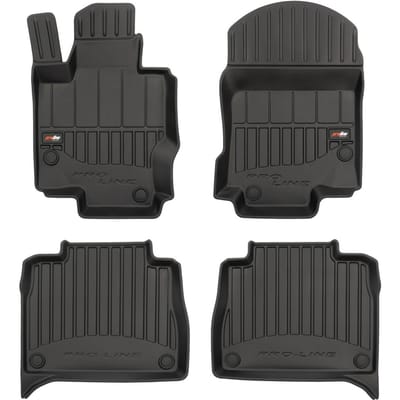 Frogum 3D Kofferbakmatten - Geschikt voor Mercedes GLE II W167 / V167 SUV vanaf 2019 - Rubberen Automatten Set - Geurloos - 4-delig