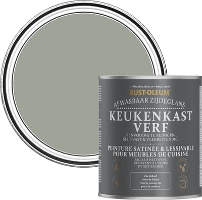 Rust-Oleum Lichtgroen Keukenkastverf Zijdeglans - Theeblad 750ml