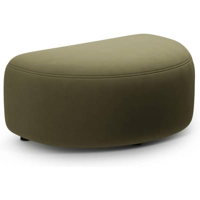 Hocker Kate halfrond velvet | Micadoni