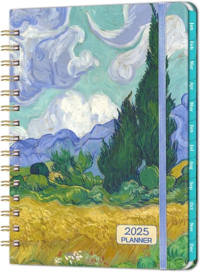 Jaarplanner 2025 Week- en Maandoverzicht | Januari t/m December 2025 | Formaat 16x21 cm