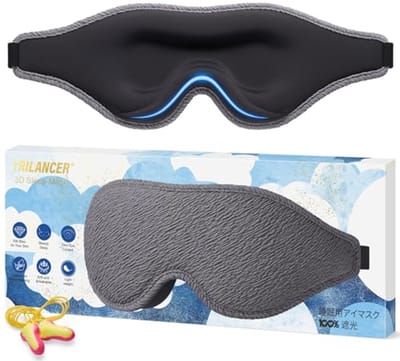Innovatief Slaapmasker voor Volledige Lichtblokkering - Ideaal voor Slapen, Meditatie en Reizen