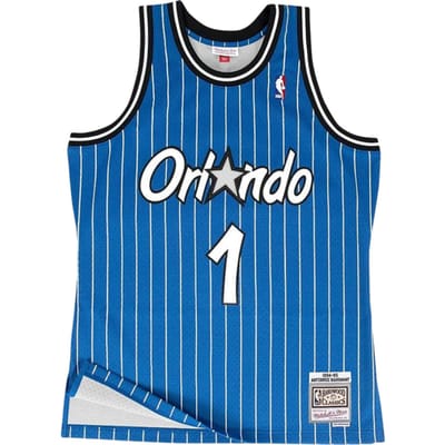 Mitchell And Ness NBA Orlando Magic 1994-1995 Penny Hardaway Swingman Shirt Blauw