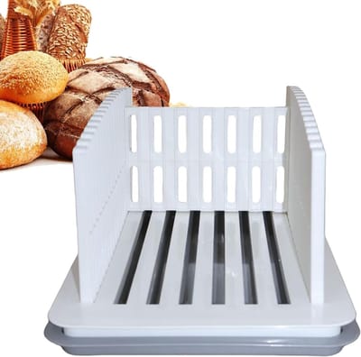 Broodsnijmachine - Keuken Snijder - Gelijkmatig Snijden - Opvouwbaar Met Dienblad - 372 Centimeter - Zwart