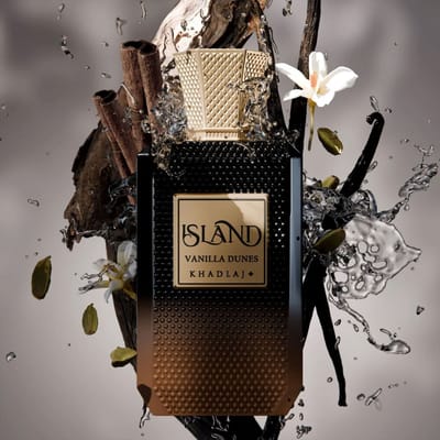 Khadlaj, Island Vanila Dunes, Extrait De Parfum, Unisex, 100 Ml