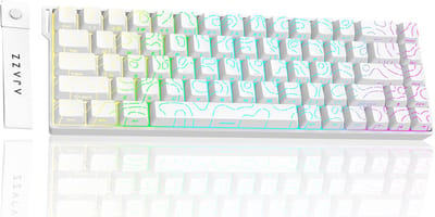 Ajazz AK680 V2 HE - 65% Bedraad Gaming Toetsenbord - Magnetische Toetsen - Hall Effect - Rapid Trigger - QWERTY - Contourlijn Zwart
