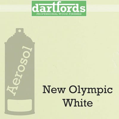 Dartfords FS5320 Nitrocelluloselak New Olympic White 400ml spuitbus
